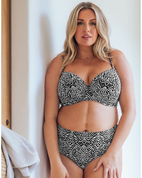 Curvy Kate Swim Wild Horizon Padded Balcony Bikini Top